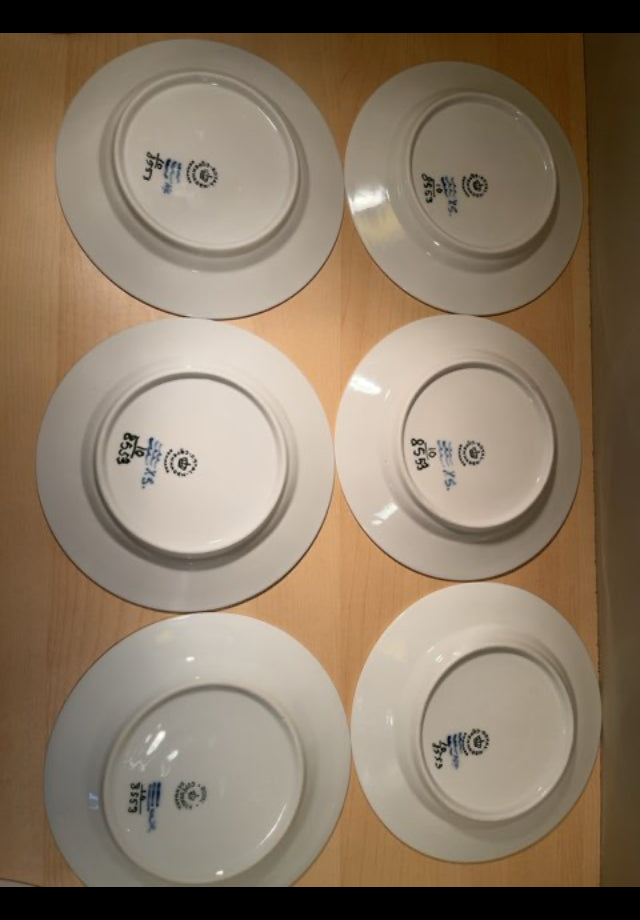 Riyal Copenhagen Blå Blomst 2. sortering